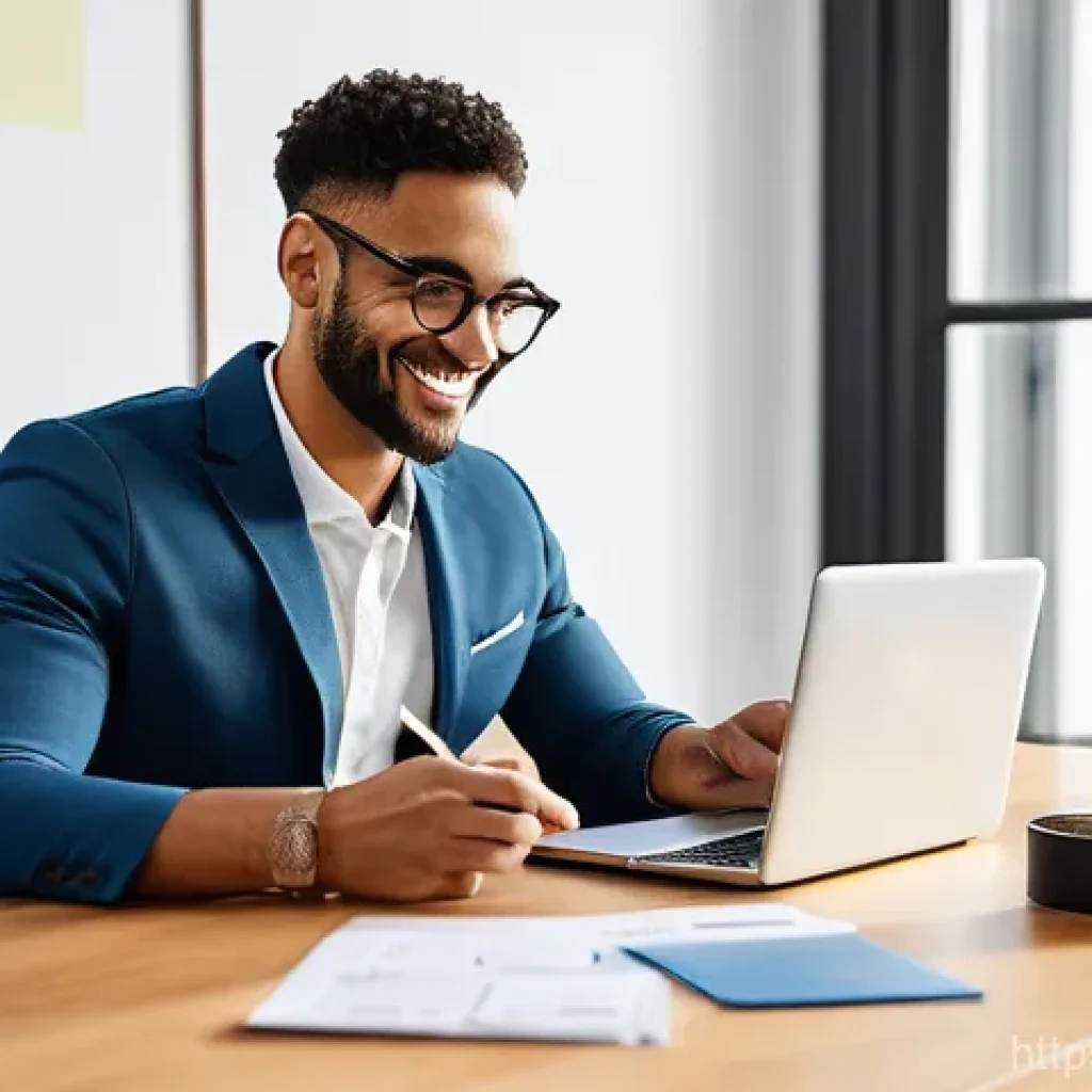 사업체 세무 관리 팁 - **Image Prompt 1: Effortless Business Registration and Financial Clarity** A bright and modern h...