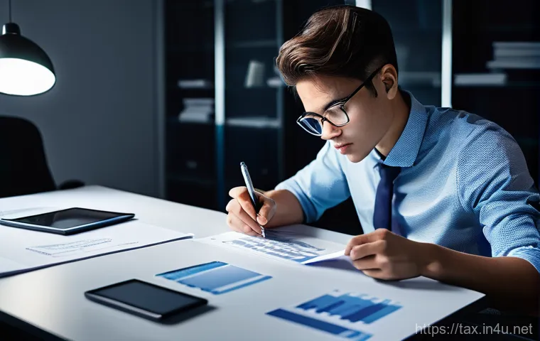 근로소득 간이세액표 - **Prompt 1: Unraveling the Payslip Mystery** A young professional, appearing slightly bewildered...