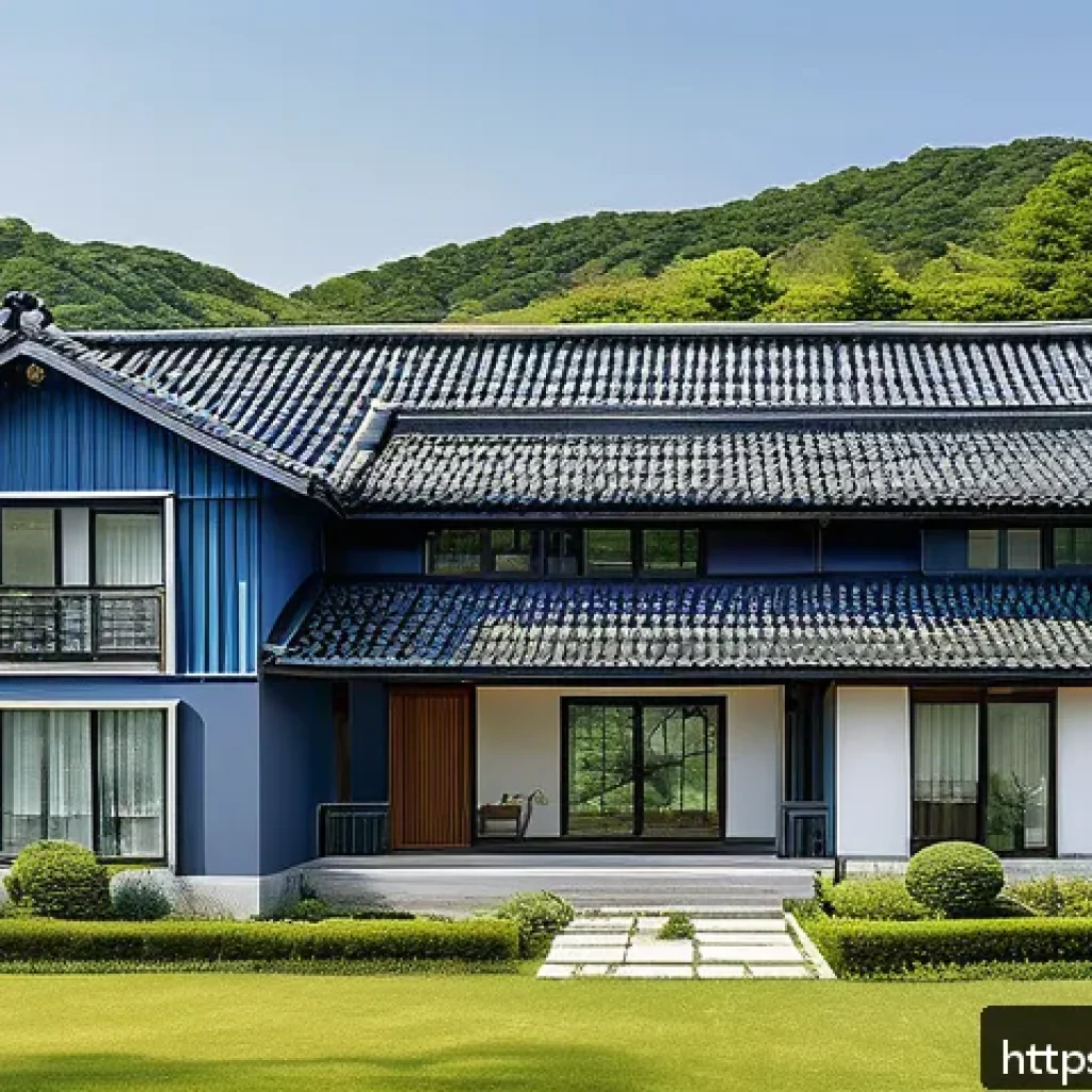 종합부동산세 계산법 - An informative infographic illustrating the comprehensive real estate tax structure in South Korea f...