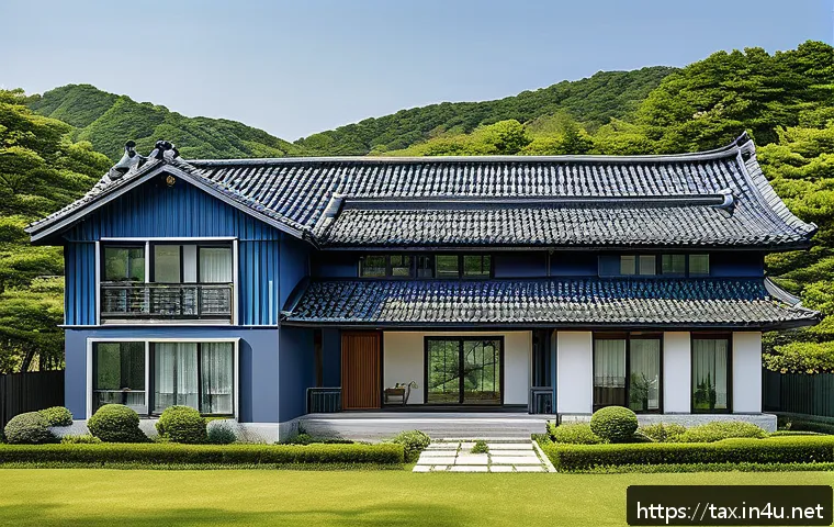 종합부동산세 계산법 - An informative infographic illustrating the comprehensive real estate tax structure in South Korea f...